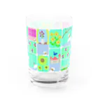 Mixcolor2Marikoのお散歩に行こう Water Glass :front