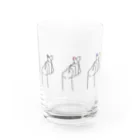 cheon.のローセレ指ハート Water Glass :front