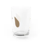 いぬのミルクティー入れてワン Water Glass :front