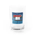 メカニトリよ大志を抱けの山野井勇気チャンネルTシャツ Water Glass :front