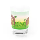 wombat_yuのお昼寝ウォンバットTumori ちゃん Water Glass :front