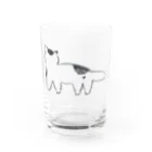 yosicoのブチネコ Water Glass :front