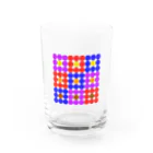 からあげ市場の花柄ドット Water Glass :front