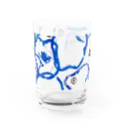 魔法のこむぎ໒꒱· ﾟのピーマン柄 Water Glass :front