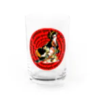 PPPRのgrumble gun geisha girl Water Glass :front