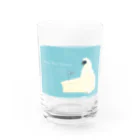 影屋のCheese Bear Penguin Water Glass :front