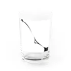 藻川湯畔の人間 Water Glass :front