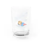 凛桜(りおう)いつも眠い。のねむたみりおー Water Glass :front