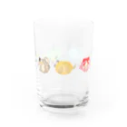 いなりずしランドの7匹のおしり Water Glass :front