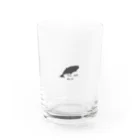 massao na kujiraのコマッコウクジラさん Water Glass :front