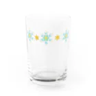 よもぎのショップの結晶と星　2 Water Glass :front