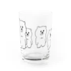 SELECTSHOP MTIのむっくま、4ひき。 Water Glass :front