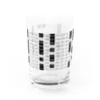 ζWalker/Shiunのプリヒタの素数円 Water Glass :front