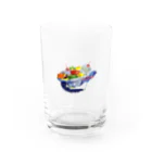 喫茶 ~架空~のあらあら プリン・ア・ラ・モード Water Glass :front