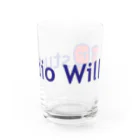 総合格闘技・フィットネス studio Willの studio Will×INGRID オリジナルグラス A Water Glass :front