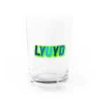 LYUYD(LoveYourselfUntilYouDie)の死ぬまで自分を愛して Water Glass :front