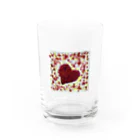 渚♡♡♡のSign of love Water Glass :front