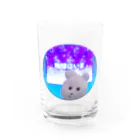 くまきちショップやさんの地球はいま Water Glass :front