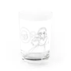 cris mateのメイドハートガッツ Water Glass :front