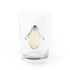 moc webshopのヒゲペンギン Water Glass :front