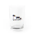 うずらーこのミンペルニャンコ Water Glass :front