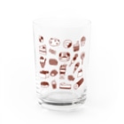麦畑のスイーツ大好き Water Glass :front