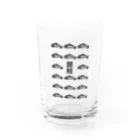 麦畑の銀鮭①(スマホケース) Water Glass :front