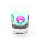 もるの『ゴミ箱。』 Water Glass :front