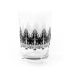 Marks_of_WanderのPomegranate Pattern Split Water Glass :front