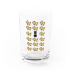 麦畑の豆柴① Water Glass :front
