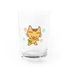 SHOP ミソキチのにゅんまる Water Glass :front