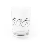 ぴゃっぴぴのパンダのごえもん Water Glass :front