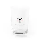 ampluieのぽかぽか陽気の日のクマさん Water Glass :front