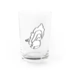 kawajitomoyoのカキの子ちやちゃん おすわり Water Glass :front