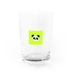 xiangの黄パンダ Water Glass :front