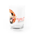 milkchaiのドーナツパンダちゃん Water Glass :front