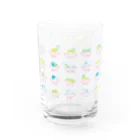 花屋のおなべ Water Glass :front