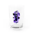 ♱黒野京♱の飲む叶 Water Glass :front