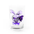 HoneyMonsterのバニーちゃんの頭だけ Water Glass :front