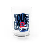 homareのウルフカットgirl Water Glass :front