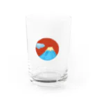 まくまくの日の出をお出迎え Water Glass :front