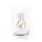 カワシマナオト/Naoto Kawashimaのキャロット&バニー グラス グラス前面