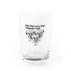 メグミックスの三度の飯よりタイカレー Water Glass :front