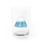 わたべ　めぐみの富士山 Water Glass :front