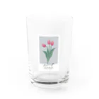 nulのtulip Water Glass :front