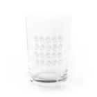 さきいか【雷様】のぬこぐらす Water Glass :front