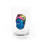 hiromashiiiのblue Water Glass :front
