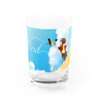 Drecome_DesignのI want to be a pilot Water Glass :front