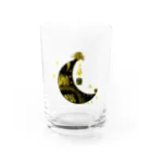 DARTS RYOのMoon Flower Water Glass :front