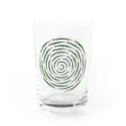 ツバメ堂のぐるぐるヘビ Water Glass :front